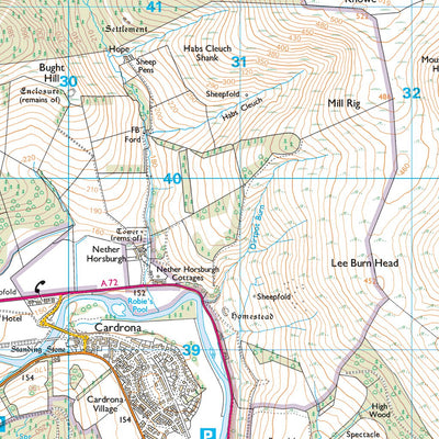 Tweeddale East Ward 1 (1:25,000) Preview 2