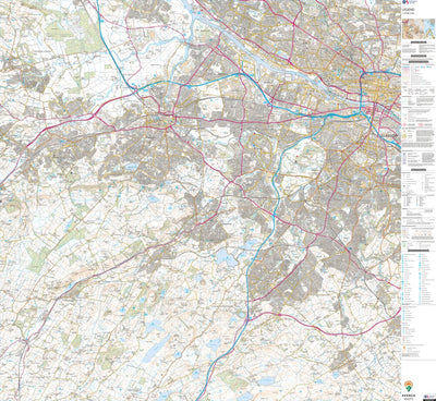 Newton Mearns North and Neilston Ward 1 (1:25,000) Preview 1