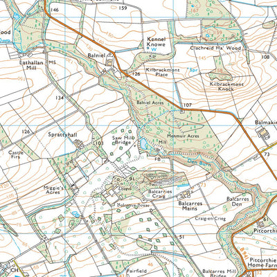 East Neuk and Landward Ward 1 (1:25,000) Preview 3