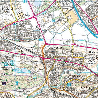 Upper Braes Ward 1 (1:25,000) Preview 2