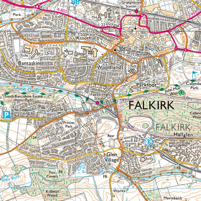 Upper Braes Ward 1 (1:25,000) Preview 3