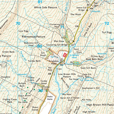Sedbergh and Kirkby Lonsdale Ward 1 (1:25,000) Preview 2