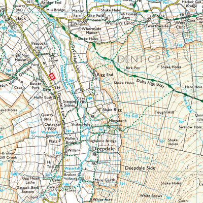 Sedbergh and Kirkby Lonsdale Ward 1 (1:25,000) Preview 3