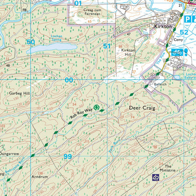 Trossachs and Teith Ward 3 (1:25,000) Preview 2
