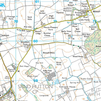 Strensall Ward 1 (1:25,000) Preview 2