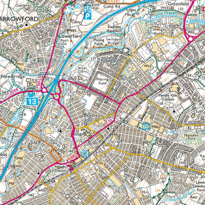 Boulsworth & Foulridge Ward 1 (1:25,000) Preview 3
