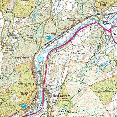 Grange and Cartmel Ward 1 (1:25,000) Preview 3