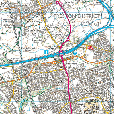 Preston Rural North Ward 1 (1:25,000) Preview 3