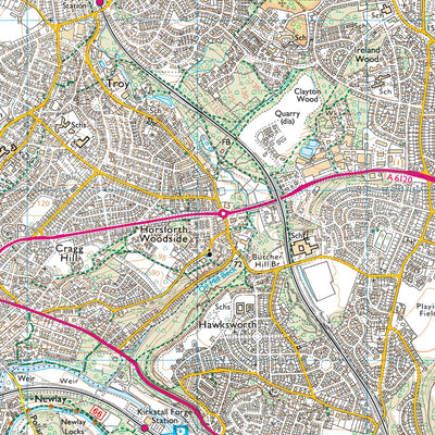 Harewood Ward 1 (1:25,000) Preview 3