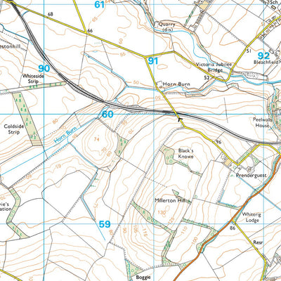 East Berwickshire Ward 1 (1:25,000) Preview 2