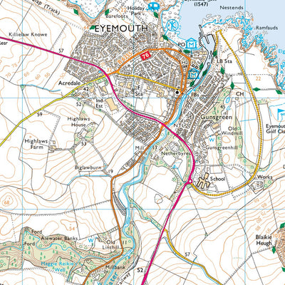 East Berwickshire Ward 1 (1:25,000) Preview 3