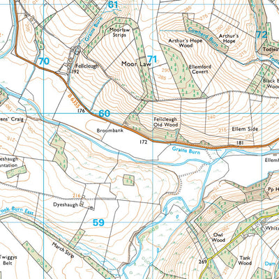Mid Berwickshire Ward 1 (1:25,000) Preview 2