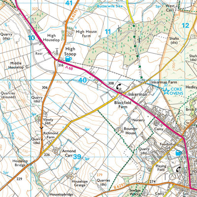 County Durham 1 (1:25,000) Preview 2