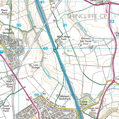 Hetton Ward 1 (1:25,000) Preview 2