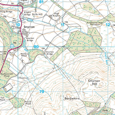 Girvan and South Carrick Ward 3 (1:25,000) Preview 2