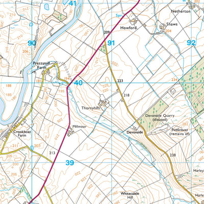 Clydesdale South Ward 1 (1:25,000) Preview 2