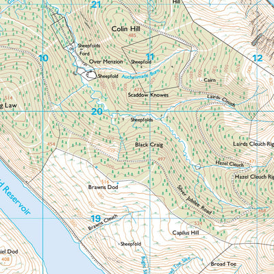 Tweeddale West Ward 2 (1:25,000) Preview 2