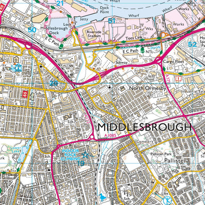Billingham South Ward 1 (1:25,000) Preview 2