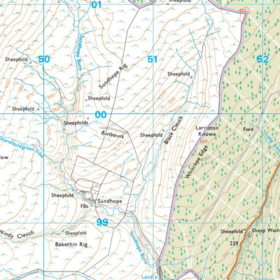 Hawick and Hermitage Ward 1 (1:25,000) Preview 2