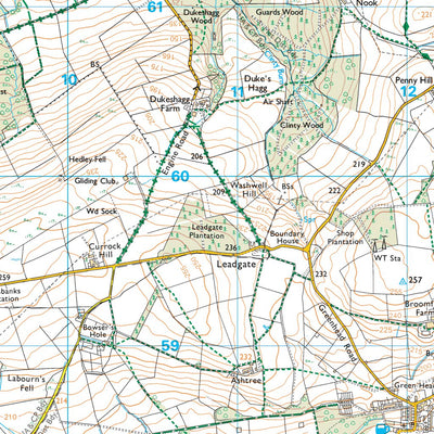 Crawcrook and Greenside Ward 1 (1:25,000) Preview 2