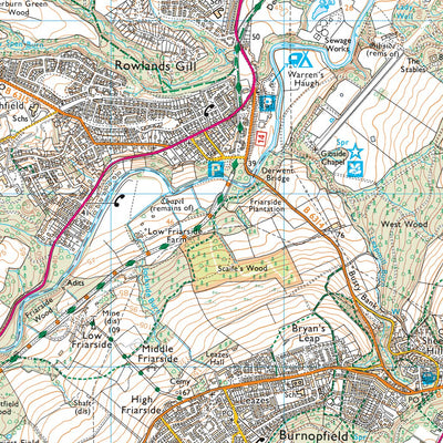 Crawcrook and Greenside Ward 1 (1:25,000) Preview 3