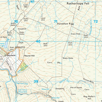 Alston and Fellside Ward 1 (1:25,000) Preview 2