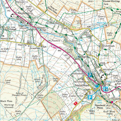 Alston and Fellside Ward 1 (1:25,000) Preview 3