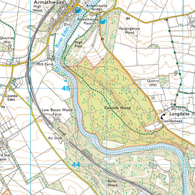 Hesket and Lazonby Ward 1 (1:25,000) Preview 3