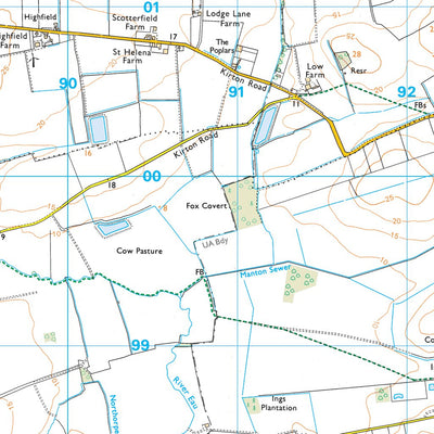 Scotter and Blyton Ward 1 (1:25,000) Preview 2