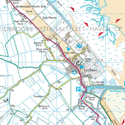 Marshchapel & Somercotes Ward 1 (1:25,000) Preview 3
