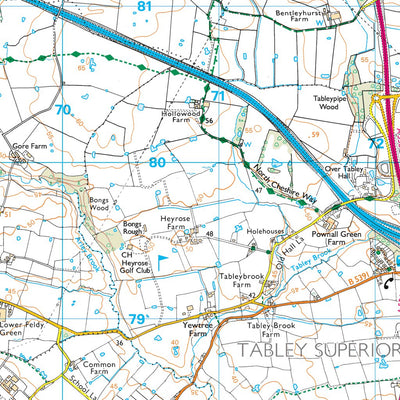High Legh Ward 1 (1:25,000) Preview 2