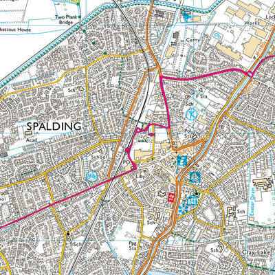 Moulton, Weston and Cowbit Ward 1 (1:25,000) Preview 3