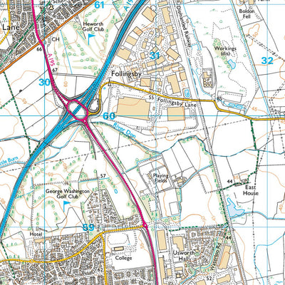 Lamesley Ward 1 (1:25,000) Preview 2