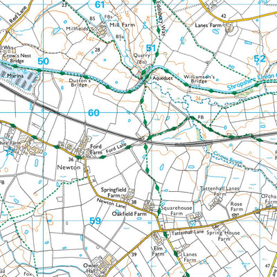 Tattenhall Ward 1 (1:25,000) Preview 2