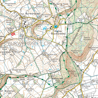 Tattenhall Ward 1 (1:25,000) Preview 3