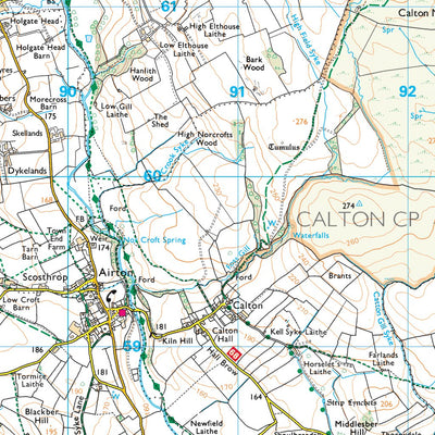 Gisburn & Rimington Ward 1 (1:25,000) Preview 2