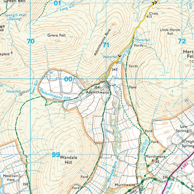 Kirkby Stephen and Tebay Ward 1 (1:25,000) Preview 2