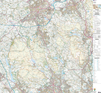 West Pennine Ward 1 (1:25,000) Preview 1