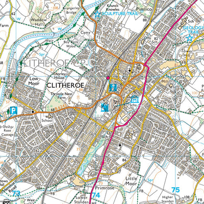 Hurst Green & Whitewell Ward 1 (1:25,000) Preview 3