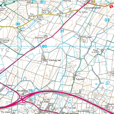 Sir Ynys Mon - Isle of Anglesey 3 (1:25,000) Preview 2