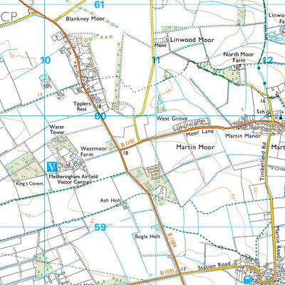 Metheringham Rural Ward 1 (1:25,000) Preview 2