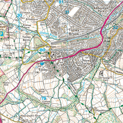 Hathersage Ward 1 (1:25,000) Preview 2