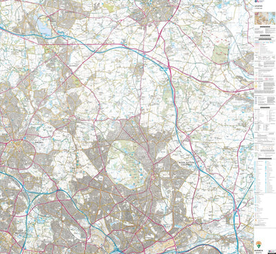 Bourne Vale Ward 1 (1:25,000) Preview 1