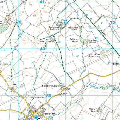 Audlem Ward 1 (1:25,000) Preview 2