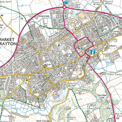 Audlem Ward 1 (1:25,000) Preview 3