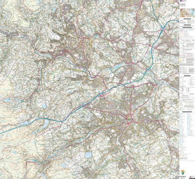 Colne Valley Ward 1 (1:25,000) Preview 1