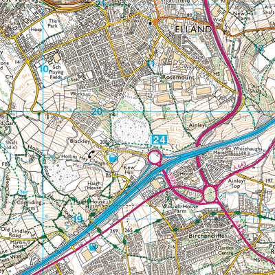 Colne Valley Ward 1 (1:25,000) Preview 2