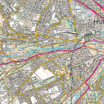 Colne Valley Ward 1 (1:25,000) Preview 3