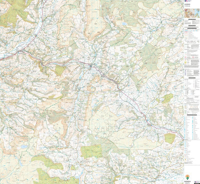 Powys - Powys 9 (1:25,000) Preview 1