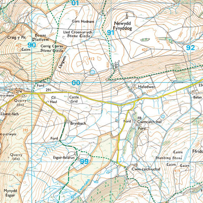 Powys - Powys 9 (1:25,000) Preview 2